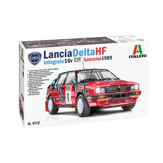 Italeri Lancia Delta HF Integrale San Remo 1989 - 1:12