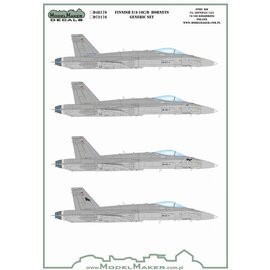 Modelmaker Decals ModelMaker - Finnish F/A-18C/D Hornets - generic set - 1:48