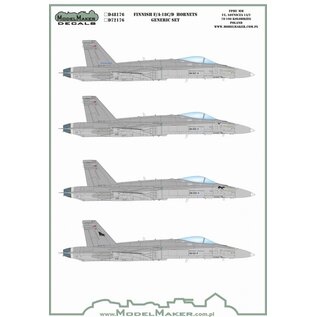 Modelmaker Decals Finnish F/A-18C/D Hornets - generic set - 1:48