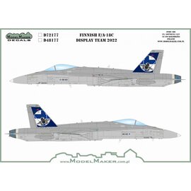Modelmaker Decals ModelMaker - Finnish F/A-18C Display Team 2022 & generic set - 1:48