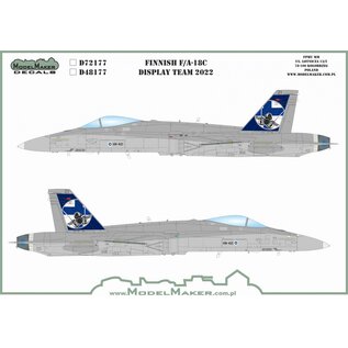 Modelmaker Decals Finnish F/A-18C Display Team 2022 & generic set - 1:48