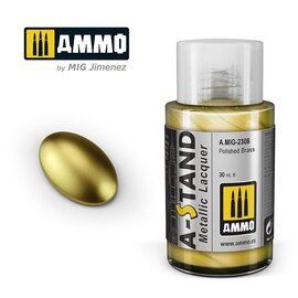 AMMO by MIG AMMO - A-STAND Polished Brass