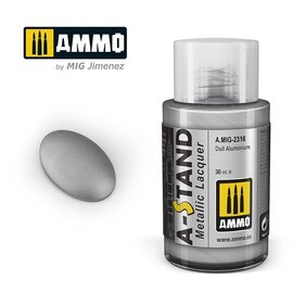 AMMO by MIG AMMO - A-STAND Dull Aluminium