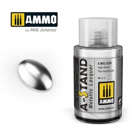 AMMO by MIG AMMO - A-STAND High-Shine Plus Aluminium