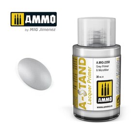 AMMO by MIG AMMO - A-STAND Grey Primer & Microfiller