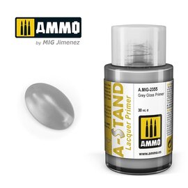 AMMO by MIG AMMO - A-STAND Grey Gloss Primer