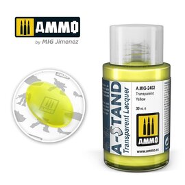 AMMO by MIG AMMO - A-STAND Transparent Yellow