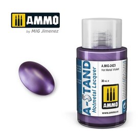 AMMO by MIG AMMO - A-STAND Hot Metal Violet