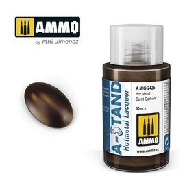 AMMO by MIG AMMO - A-STAND Hot Metal Burnt Carbon