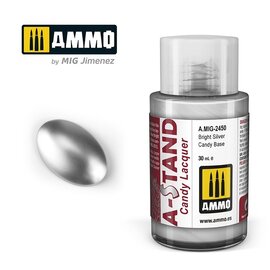 AMMO by MIG AMMO - A-STAND Bright Silver Candy Base