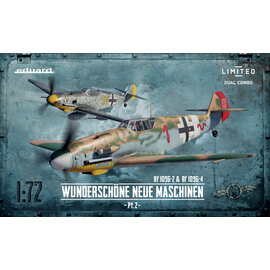 Eduard Eduard - Wunderschöne neue Maschinen Pt.2 Bf 109G-2 & Bf 109G-4  -Limited Edition - Dual Combo - 1:72