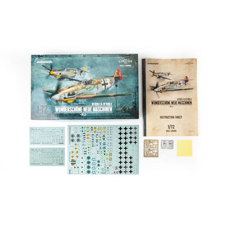 Eduard Wunderschöne neue Maschinen Pt.2 Bf 109G-2 & Bf 109G-4  -Limited Edition - Dual Combo - 1:72