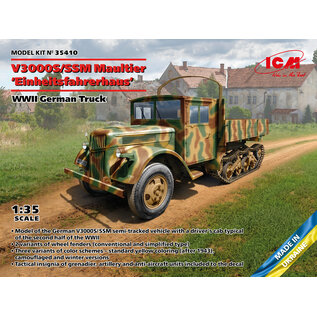 ICM V3000S/SSM Maultier "Einheitsfahrerhaus" WWII German Truck - 1:35