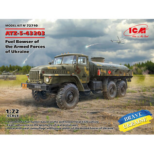 ICM ATZ-5-43203 Fuel Bowser of the Armed Forces of Ukraine - 1:72