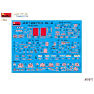 MiniArt Republic P-47D-25RE Thunderbolt - Basic Kit - 1:48