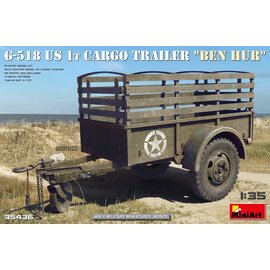 MiniArt MiniArt - G-518 US 1t Cargo Trailer "Ben Hur" - 1:35