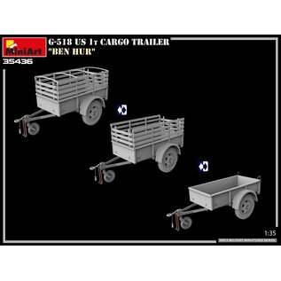 MiniArt G-518 US 1t Cargo Trailer "Ben Hur" - 1:35