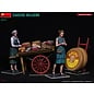 MiniArt Cheese Sellers (2 fig. & cart) - 1:35