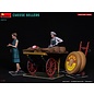 MiniArt Cheese Sellers (2 fig. & cart) - 1:35