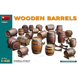 MiniArt MiniArt - Wooden Barrels - 1:48