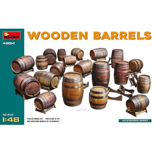 MiniArt Wooden Barrels - 1:48