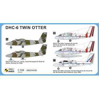 Mark I. DHC-6 Twin Otter "Worldwide Military Service" - 1:144