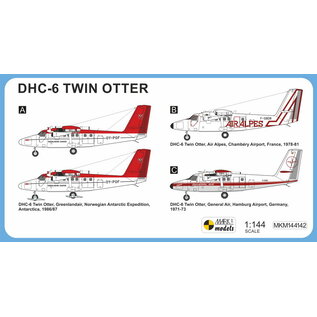Mark I. DHC-6 Twin Otter "In Civilian Skies" - 1:144
