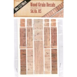 Das Werk Das Werk - Wood Grain Decals for Sd.Ah.115 - 1:35