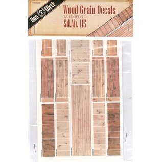 Das Werk Wood Grain Decals for Sd.Ah.115 - 1:35