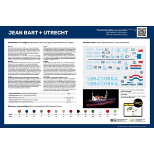 Heller Jean Bart & Utrecht - Twin Set - 1:200