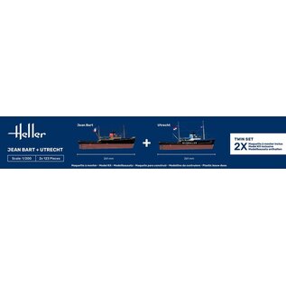 Heller Jean Bart & Utrecht - Twin Set - 1:200