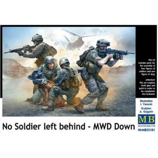 Master Box No Soldier left behind - MWD Down - 1:35
