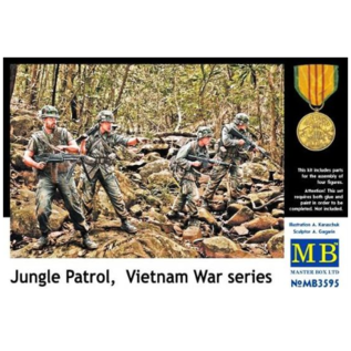 Master Box Jungle Patrol Vietnam War Series - 1:35