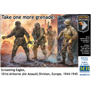 Master Box Take one more grenade! Screaming Eagles, 101st Airborne (Air Assault) Division - 1:35