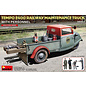 MiniArt Tempo E400 Railway Maintenance Truck with Personnel - 1:35