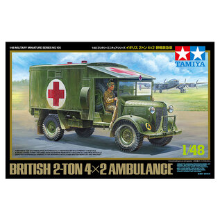 TAMIYA British 2-Ton 4x2 Ambulance - 1:48