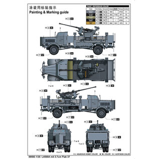 Trumpeter L4500A mit 3.7cm Flak 37 - 1:35