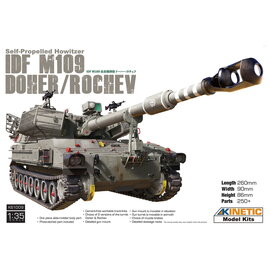 Kinetic Kinetic - IDF Self-Propelled Howitzer M109 Doher / Rochev - 1:35