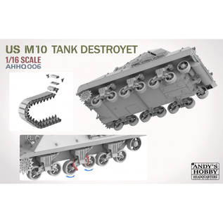 Andy's Hobby Headquarter U.S. M10 Tank Destroyer "Wolverine" - 1:16