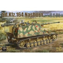 Border Model Border - Sd.Kfz. 164 Nashorn Early/Command Version w/4 figures - 1:35