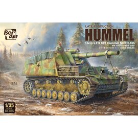 Border Model Border - 15cm s.FH 18/1 Hummel Sd. Kfz. 165 Late Production - 1:35