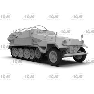 ICM Krankenpanzerwagen Sd.Kfz.251/8 Ausf.A WWII German Ambulance - 1:35