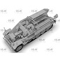 ICM Krankenpanzerwagen Sd.Kfz.251/8 Ausf.A WWII German Ambulance - 1:35