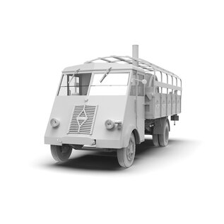 ICM "Gulaschkanone" - WWII German mobile field kitchen LKW AHN - 1:35