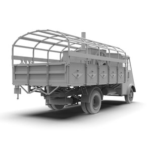 ICM "Gulaschkanone" - WWII German mobile field kitchen LKW AHN - 1:35