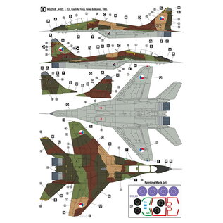 Hobby 2000 Mikojan-Gurewitsch MiG-29UB - Czech & Slovak Air Force - 1:48