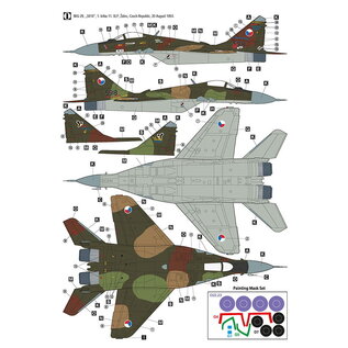 Hobby 2000 Mikojan-Gurewitsch MiG-29 - Czech & Slovak Air Force - 1:48