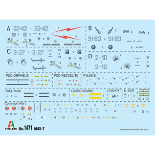 Italeri Alenia-Embraer AMX-T - 1:72