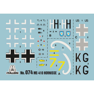 Italeri Messerschmitt Me 410 "Hornisse" - 1:72