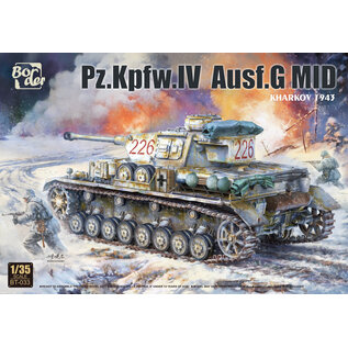 Border Model Pz.Kpfw. IV Ausf. G MID "Kharkov 1943" - 1:35